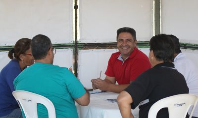 Moradores do setor Leste apresentam suas demandas ao vereador Robson Magela no Gabinete Itinerante