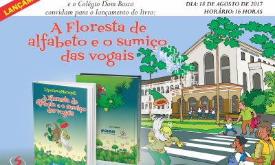 O Colégio Dom Bosco de Araxá lança, com exclusividade, livro que instiga diversas reflexões em adultos e crianças