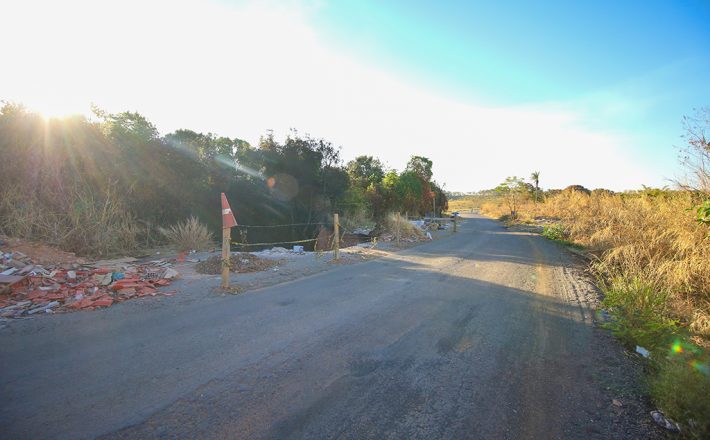 Trecho da estrada da Antinha danificado por erosão será recuperado