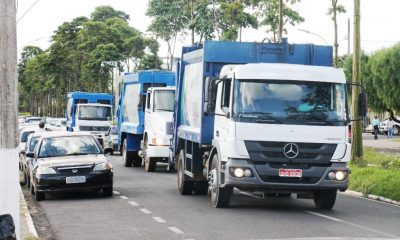 Prefeitura contrata mais quatro caminhões para coleta de lixo