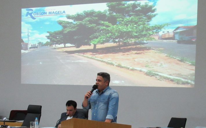 Robson Magela pede a revitalização de praça localizada em bairro e apresenta reivindicações do Bosque dos Ipês