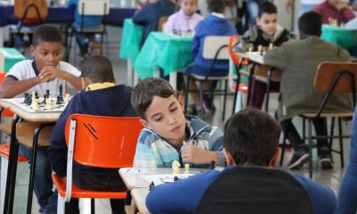 Torneio Relâmpago de Xadrez movimenta as unidades de ensino coordenadas pela Prefeitura