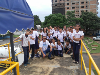 Estudantes do Triângulo Mineiro e Alto Paranaíba conhecem os processos de tratamento de água