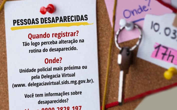 Setor da Polícia Civil que investiga pessoas desaparecidas é referência