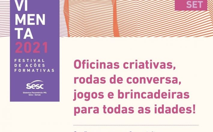 Sesc Movimenta oferece 48 atividades formativas gratuitas para todos os públicos em setembro