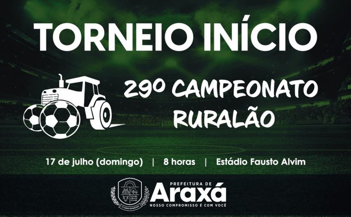 Torneio Início do Ruralão 2022 acontece neste domingo, no Fausto Alvim