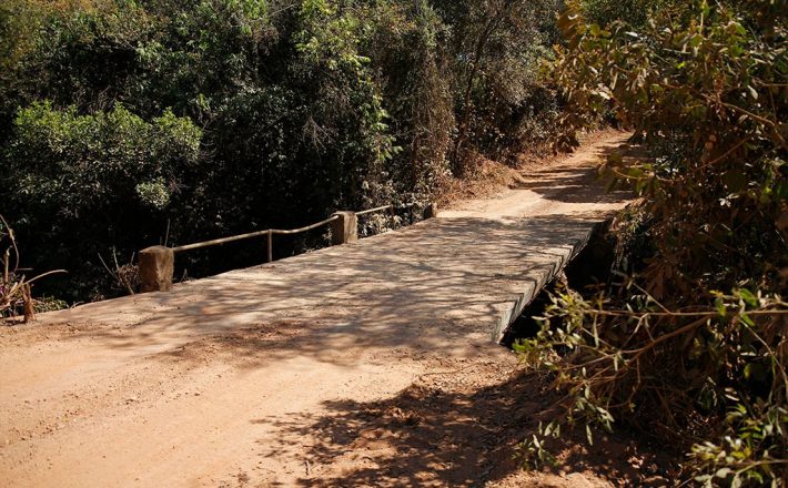 Prefeitura de Araxá conclui recuperação da ponte sobre o Córrego do Marmelo