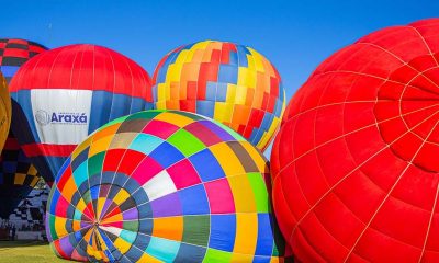 Competições de Balonismo dão show de cores e solidariedade em Araxá