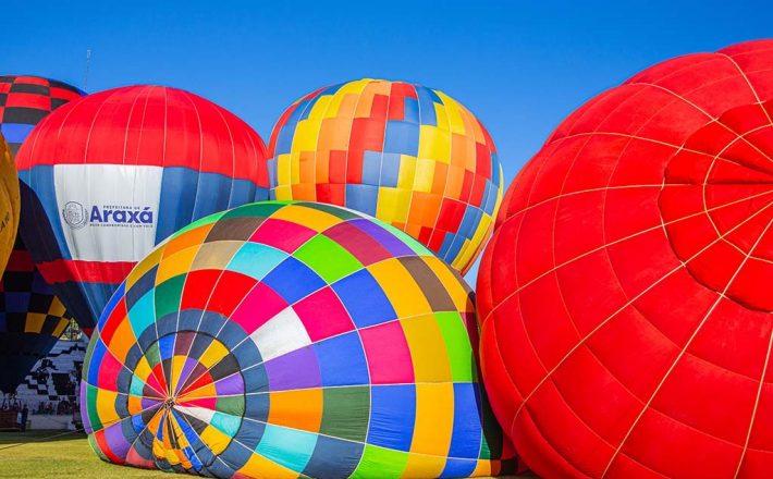 Competições de Balonismo dão show de cores e solidariedade em Araxá