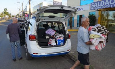 Prefeitura de Araxá realiza mais uma entrega de itens arrecadados pela Campanha do Agasalho 2023 – Doar é Aquecer