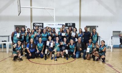 Torneio de vôlei marca a abertura de mais um polo do projeto Meninas de Ouro em Araxá