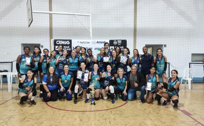 Torneio de vôlei marca a abertura de mais um polo do projeto Meninas de Ouro em Araxá