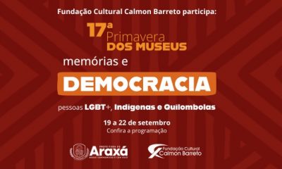 Museus de Araxá recebem a programação da 17ª Primavera dos Museus entre 19 e 22 de setembro