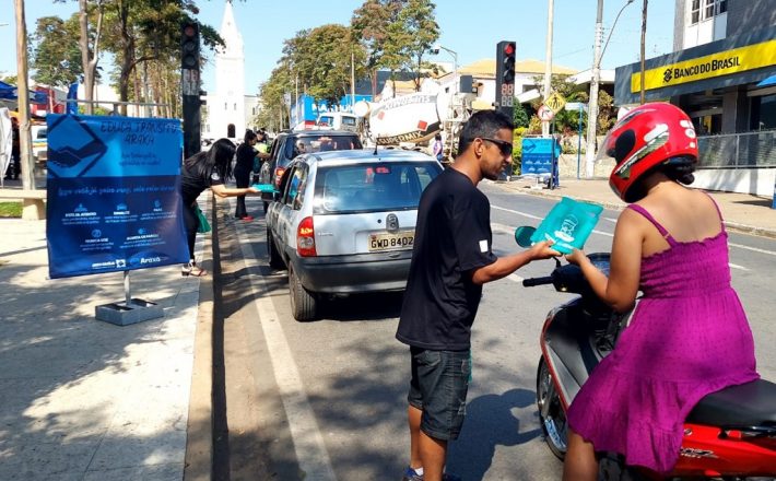 Semana Nacional de Trânsito em Araxá envolve mais de 2.300 pessoas com ações de conscientização