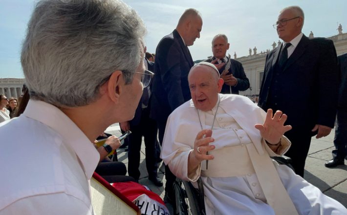 Papa Francisco ressalta luta pela liberdade e instinto de pacificação dos mineiros