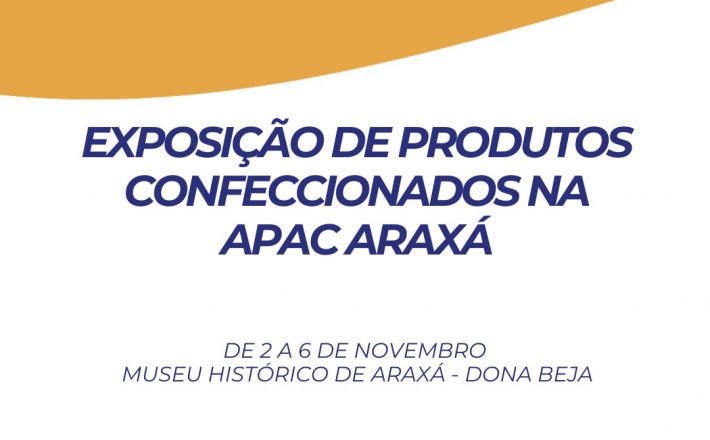 Museu Dona Beja recebe exposição de produtos confeccionados por assistidos da Apac Araxá