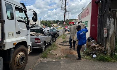 Prefeitura de Araxá disponibiliza agendamento do Cata-Treco para recolhimento de móveis e eletrodomésticos