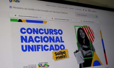 Concurso unificado: inscrição com isenção de taxa começa nesta sexta