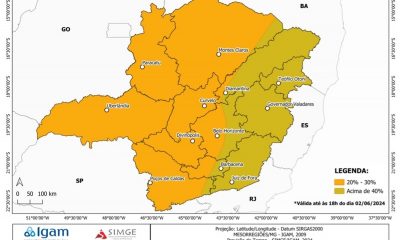 Defesa Civil Estadual alerta para queda na temperatura e baixa umidade durante fim de semana