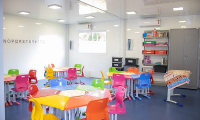 Construção de novas escolas, reformas e implantação de salas modulares garantem mais de mil novas vagas em Araxá