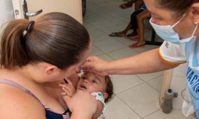 Minas prorroga campanha de vacinação contra a poliomielite até o fim de junho