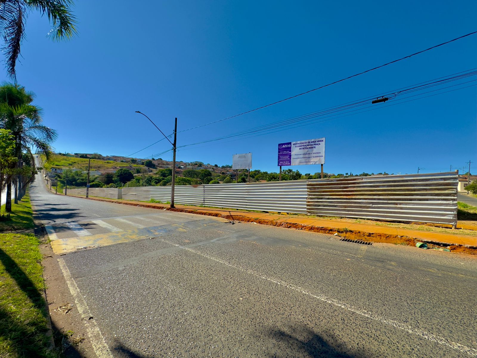 Prefeitura de Araxá realiza construção de nova praça no Setor Norte