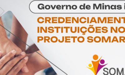 Governo de Minas inicia credenciamento de instituições de educação para integrar Projeto Somar 