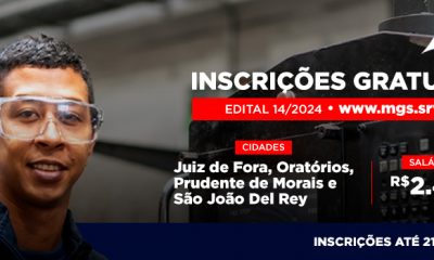 Processo seletivo da MGS tem inscrições gratuitas abertas até quarta-feira (21/8)