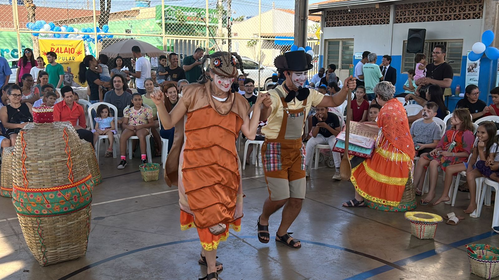 Campos Altos (MG) recebe espetáculo do Grupontapé