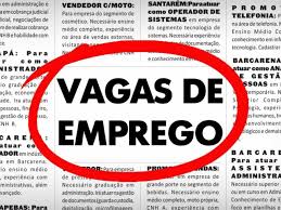 VAGAS SINE – QUARTA-FEIRA, 30/10/24