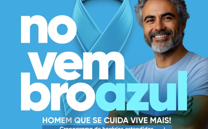 Prefeitura de Araxá promove campanha Novembro Azul com foco na saúde do homem