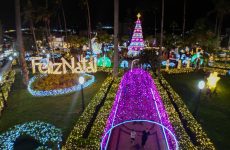 Espaços públicos de Araxá ganham decoração especial de Natal