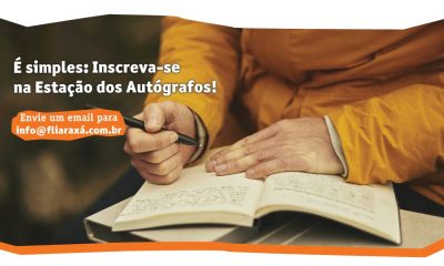 Quer lançar seu livro no VIII Fliaraxá?