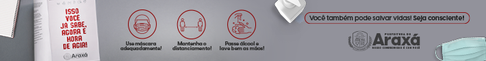 PMA – 6980 – CAMPANHA AGORA É HORA DE AGIR – P.I.: 5617 – NOVA