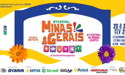 3ª edição do Festival Minas & Gerais acontece de quinta a domingo com programação gratuita em Araxá