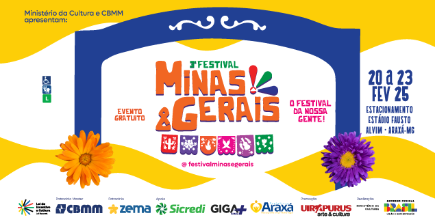 3ª edição do Festival Minas & Gerais acontece de quinta a domingo com programação gratuita em Araxá