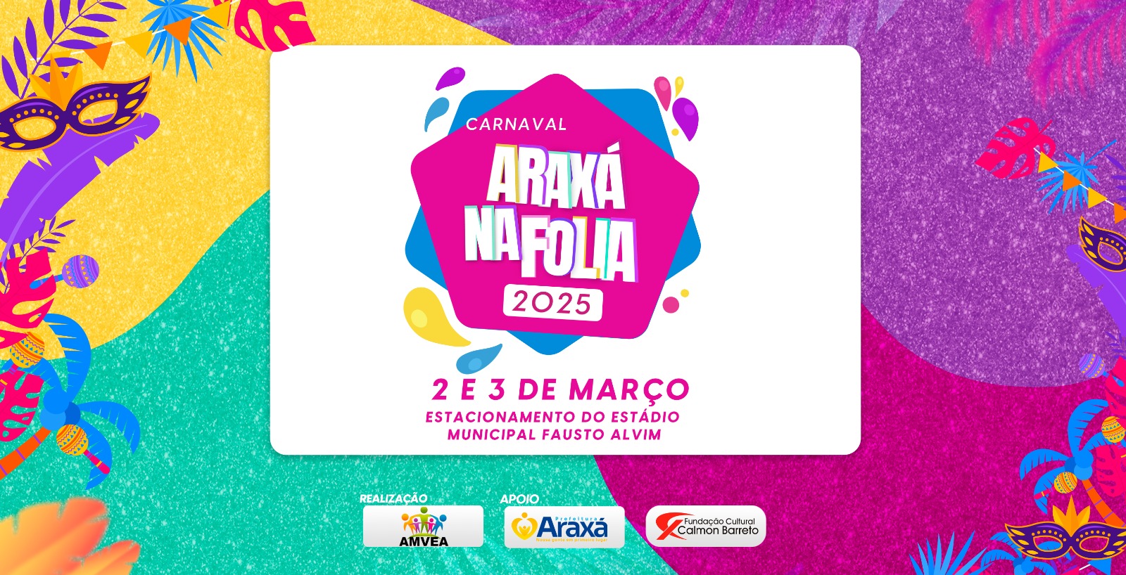 Araxá na Folia 2025 terá dois dias de festa com blocos e shows gratuitos