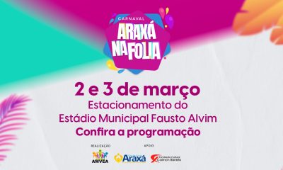 Araxá na Folia 2025 acontece nos dias 2 e 3 de março; confira a programação