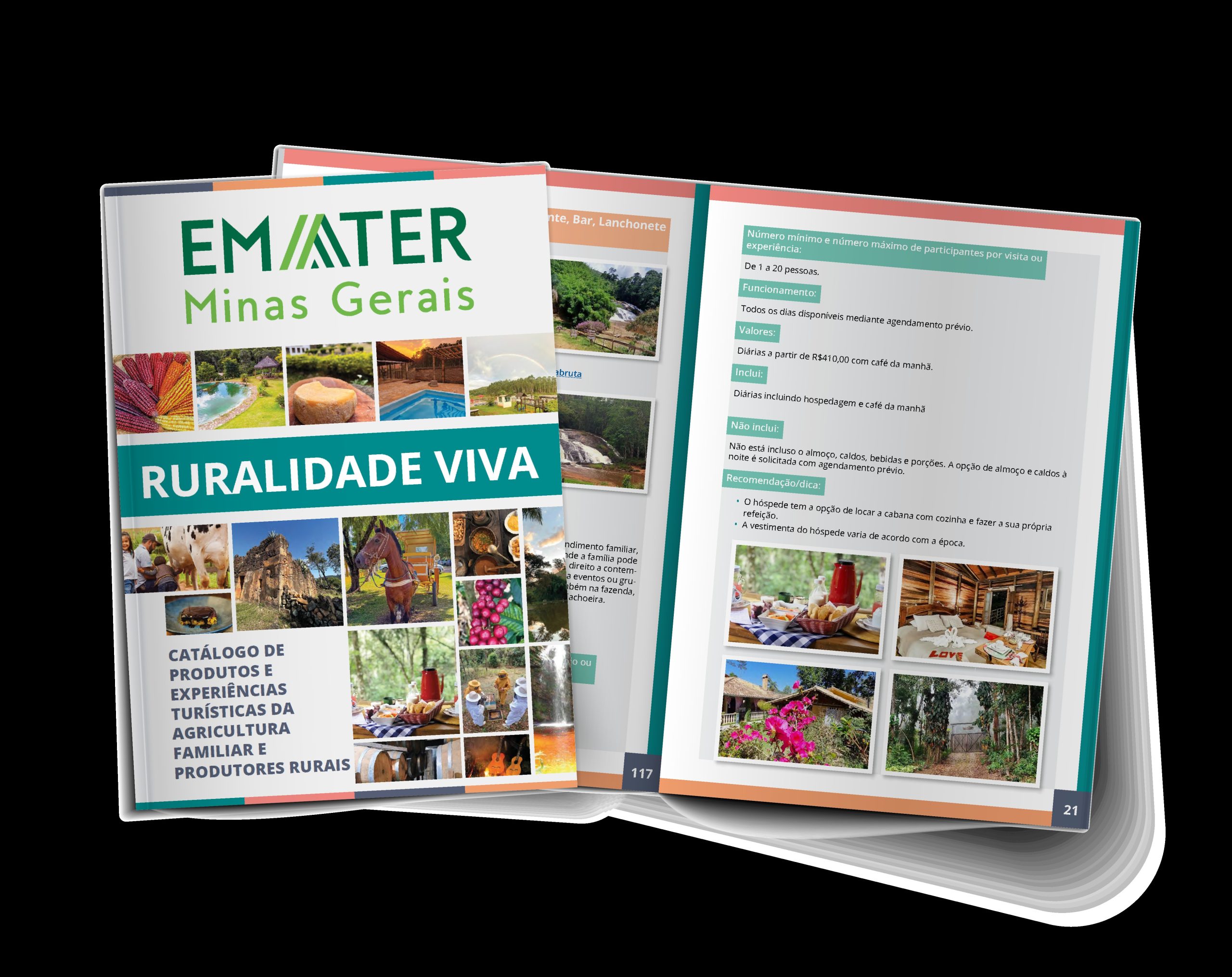 Emater lança nova edição de catálogo de experiências turísticas no meio rural em Minas