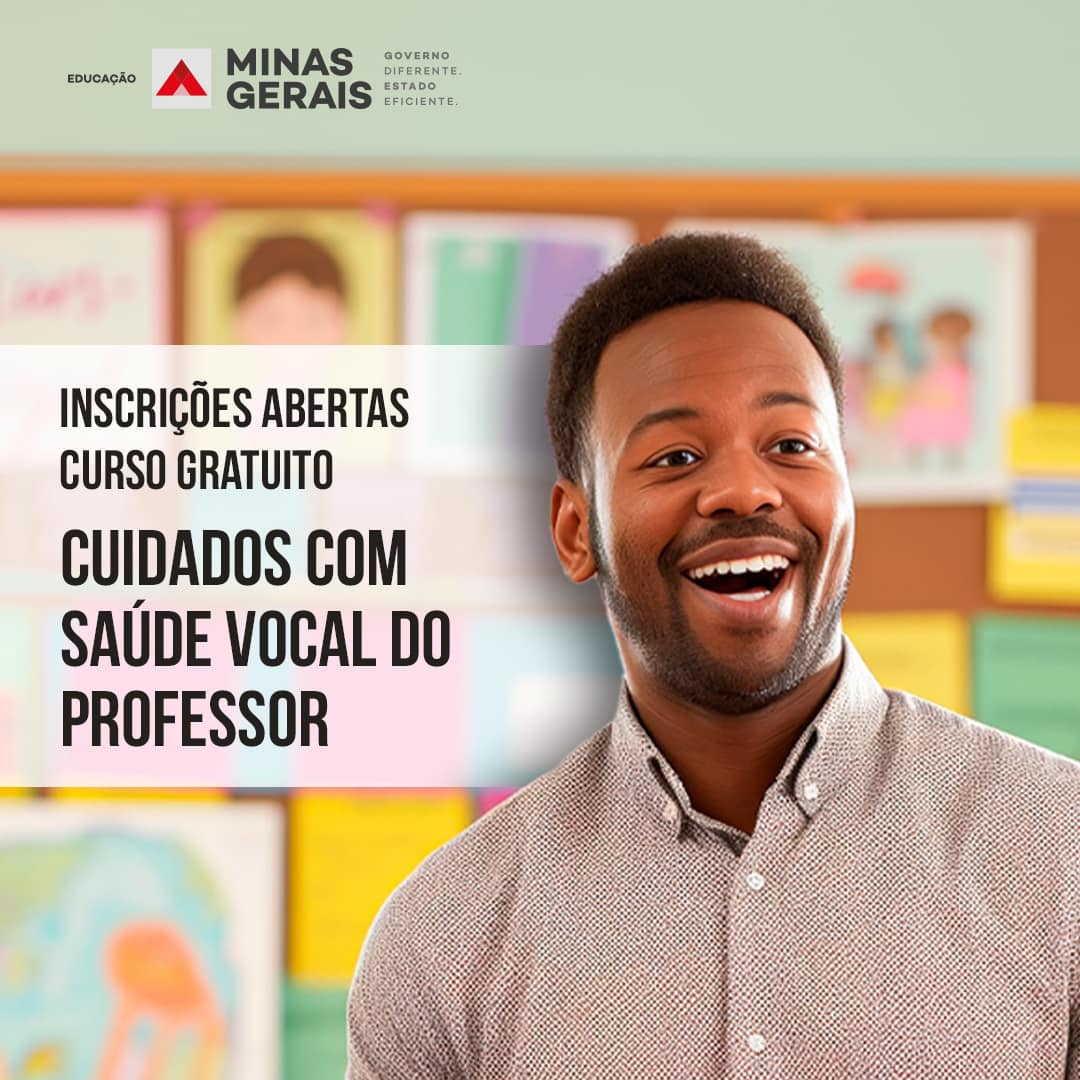 Secretaria de Educação abre inscrições para curso de saúde vocal do professor 