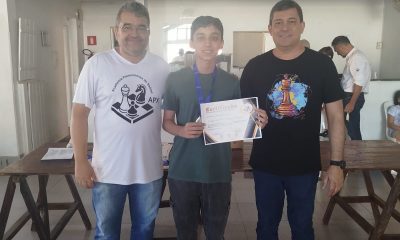 Enxadrista araxaense Edgard é Campeão Sub-18 do Torneio FIDE da Academia Patrocinense de Xadrez