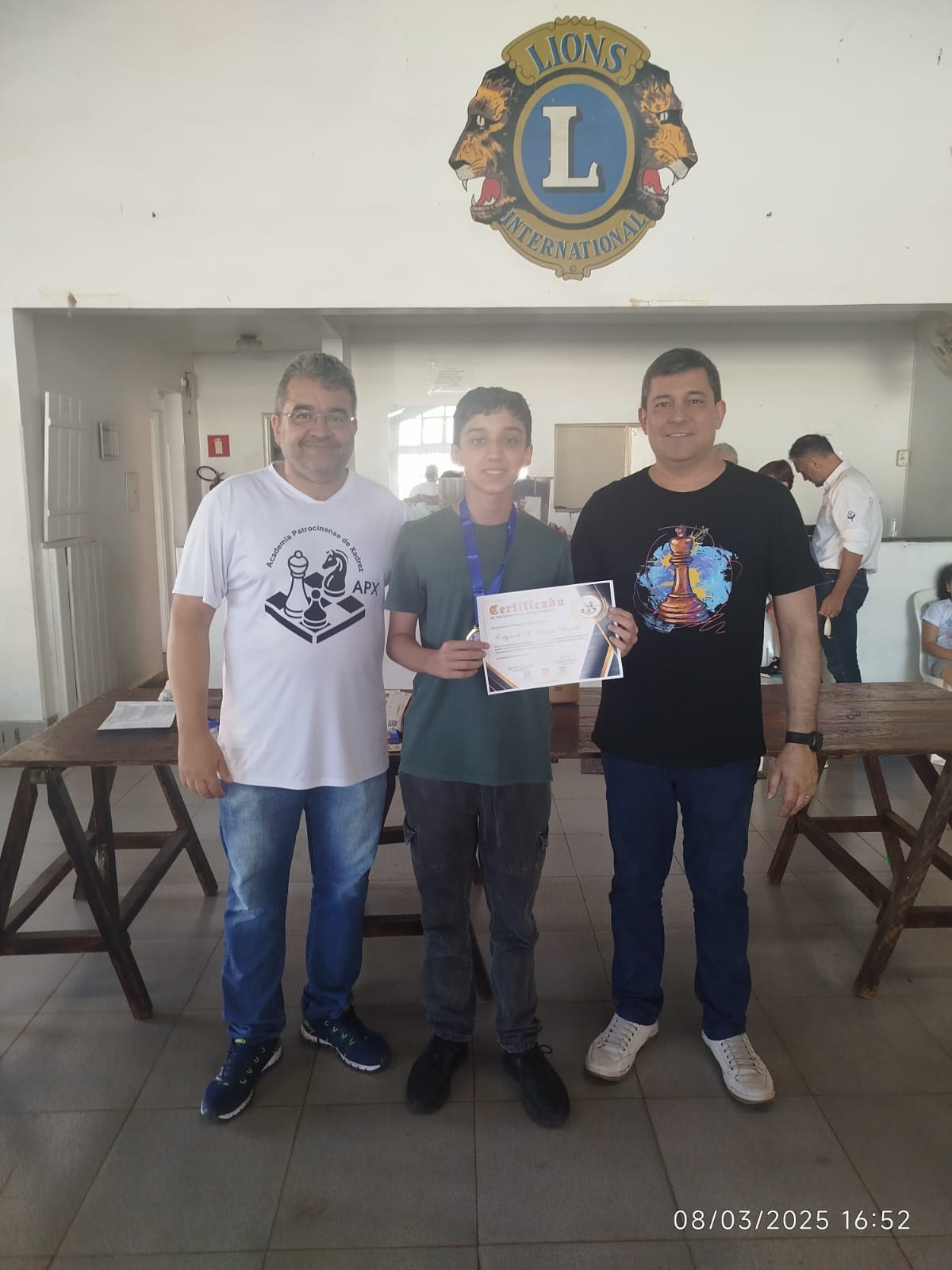 Enxadrista araxaense Edgard é Campeão Sub-18 do Torneio FIDE da Academia Patrocinense de Xadrez