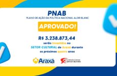 Araxá garante R$ 3,2 milhões para cultura com adesão à Política Nacional Aldir Blanc