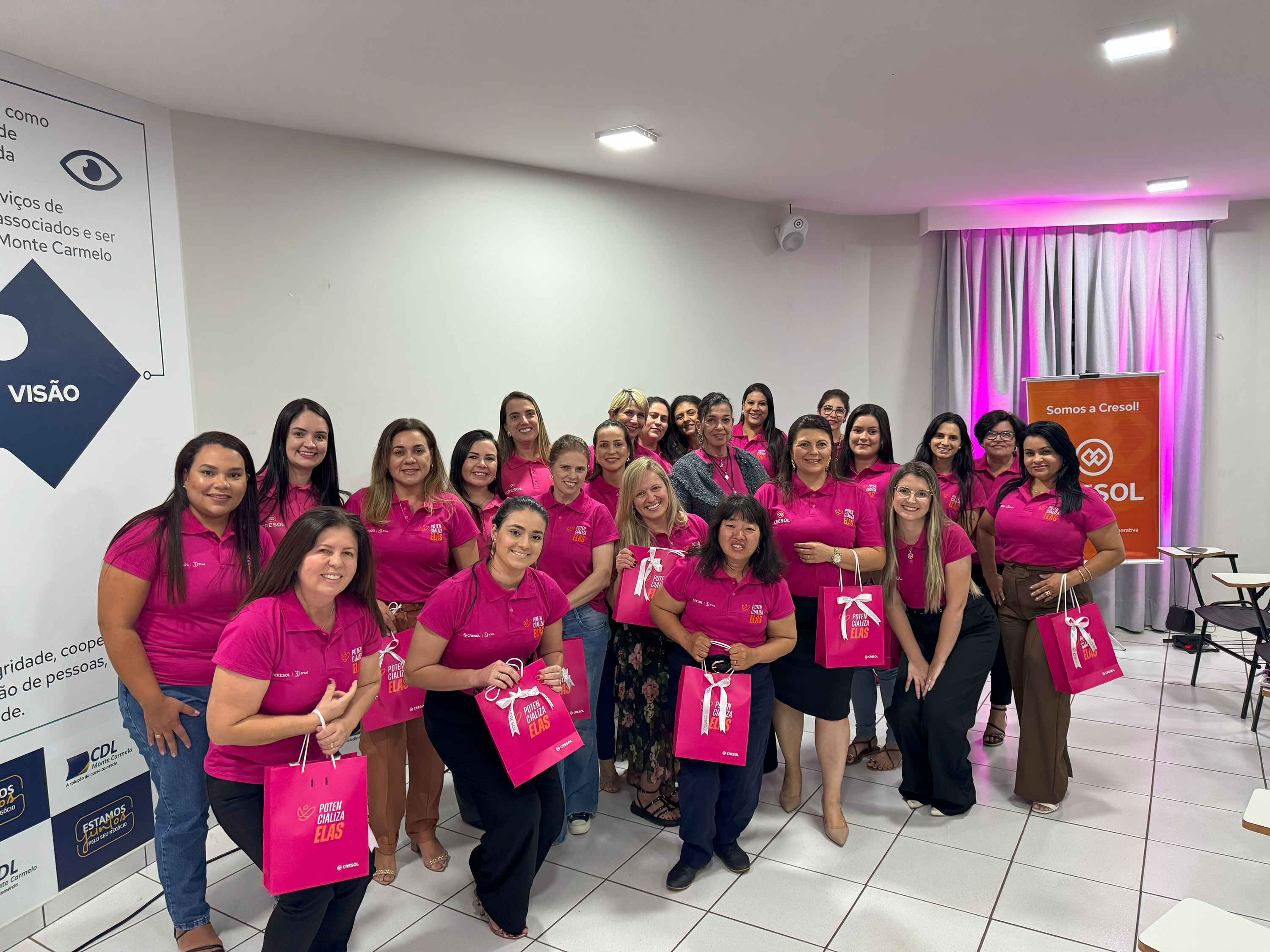 Cresol capacita mulheres no Projeto Potencializa Elas em Minas Gerais