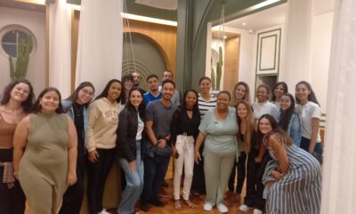 Alunos de Fisioterapia do Uniaraxá realizam visita técnica às Termas do Grande Hotel de Araxá e vivenciam práticas terapêuticas milenares