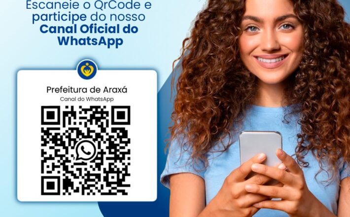 Prefeitura de Araxá lança canal de notícias no WhatsApp para facilitar acesso à informação