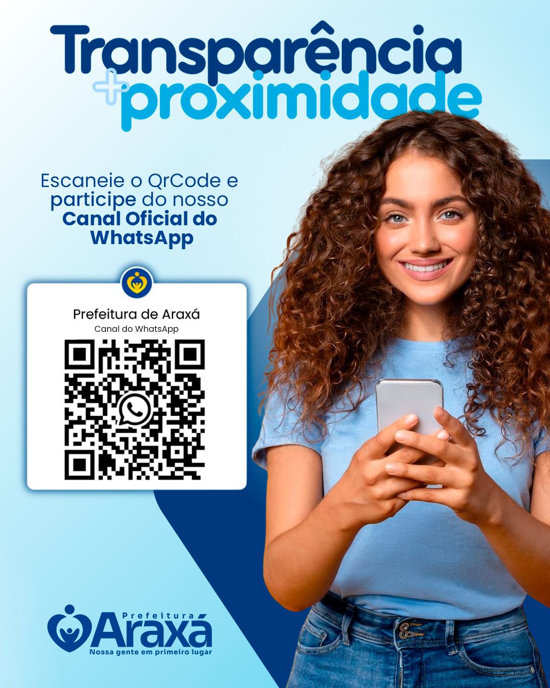 Prefeitura de Araxá lança canal de notícias no WhatsApp para facilitar acesso à informação