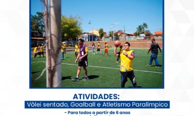 Festival Paralímpico Loterias Caixa acontece neste sábado em Araxá