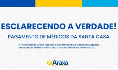PAGAMENTO DE MÉDICOS DA SANTA CASA
