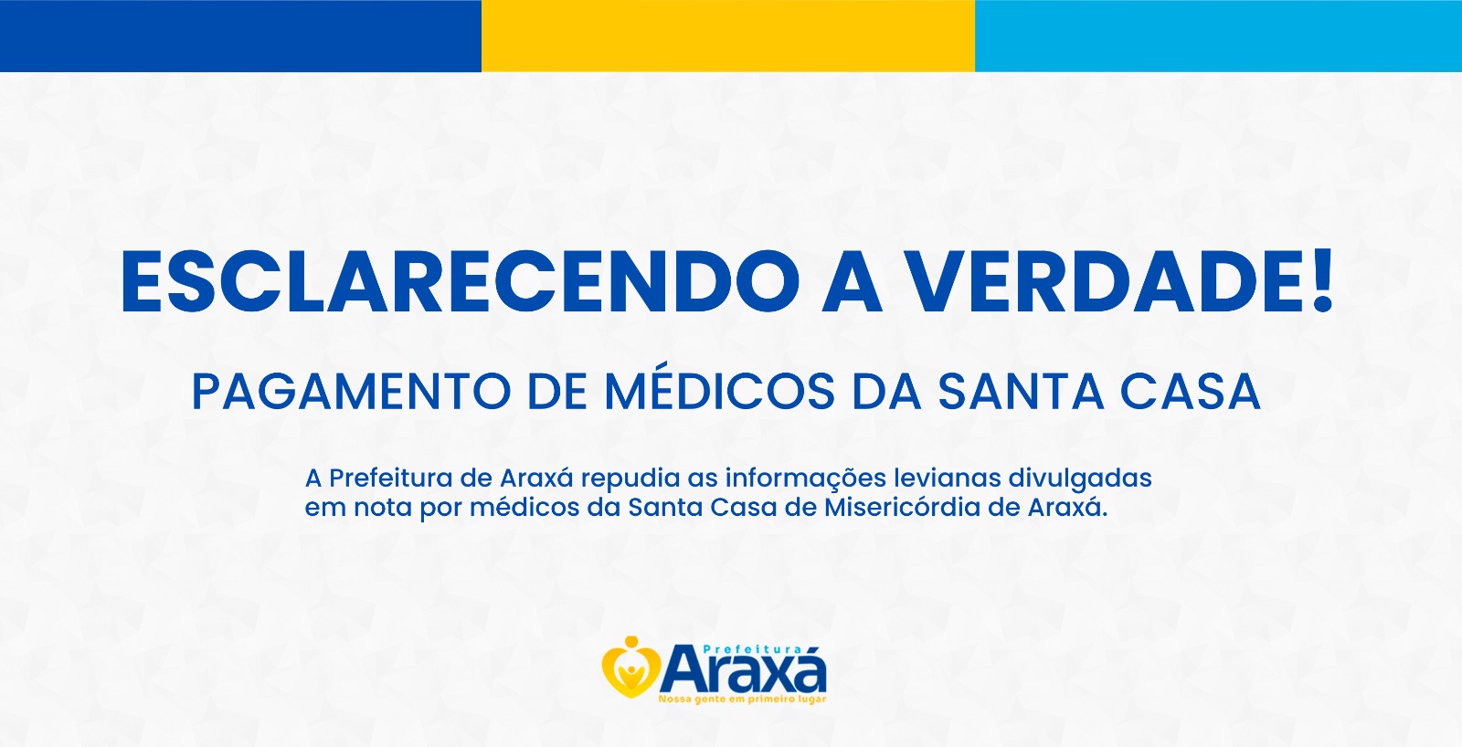 PAGAMENTO DE MÉDICOS DA SANTA CASA